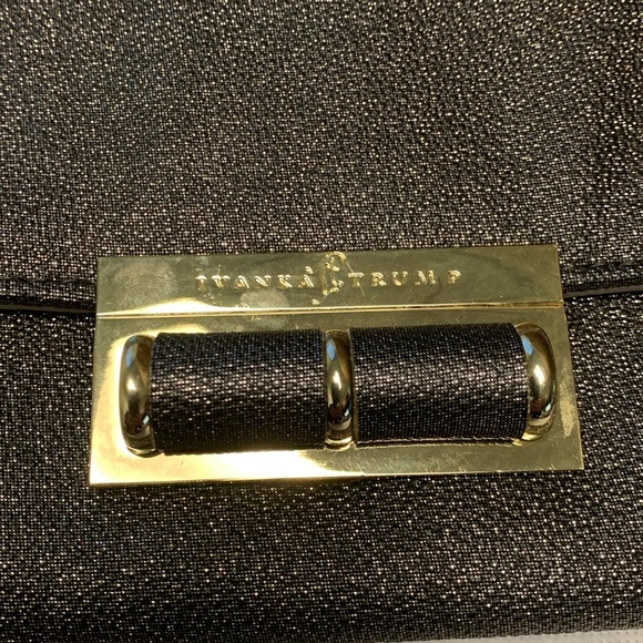 Ivanka Trump Bronze Gold Clutch New With Tags - Picture 2 of 10